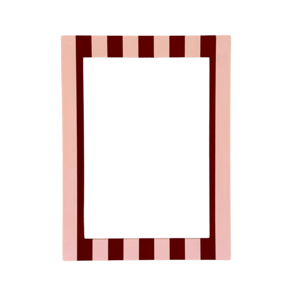 Picture Frame, Pink PJ Stripes