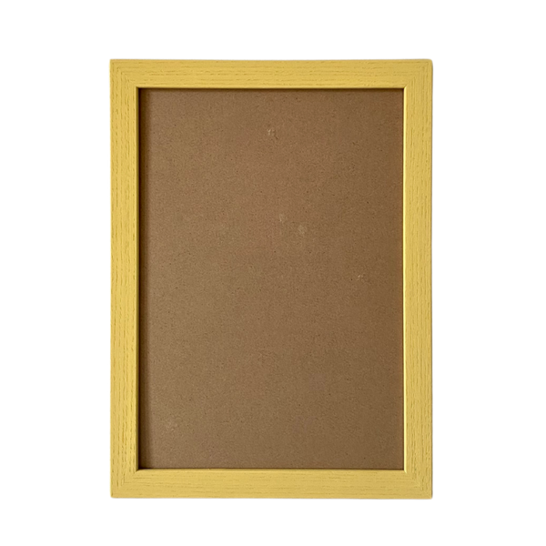 Picture Frame, Butter Yellow