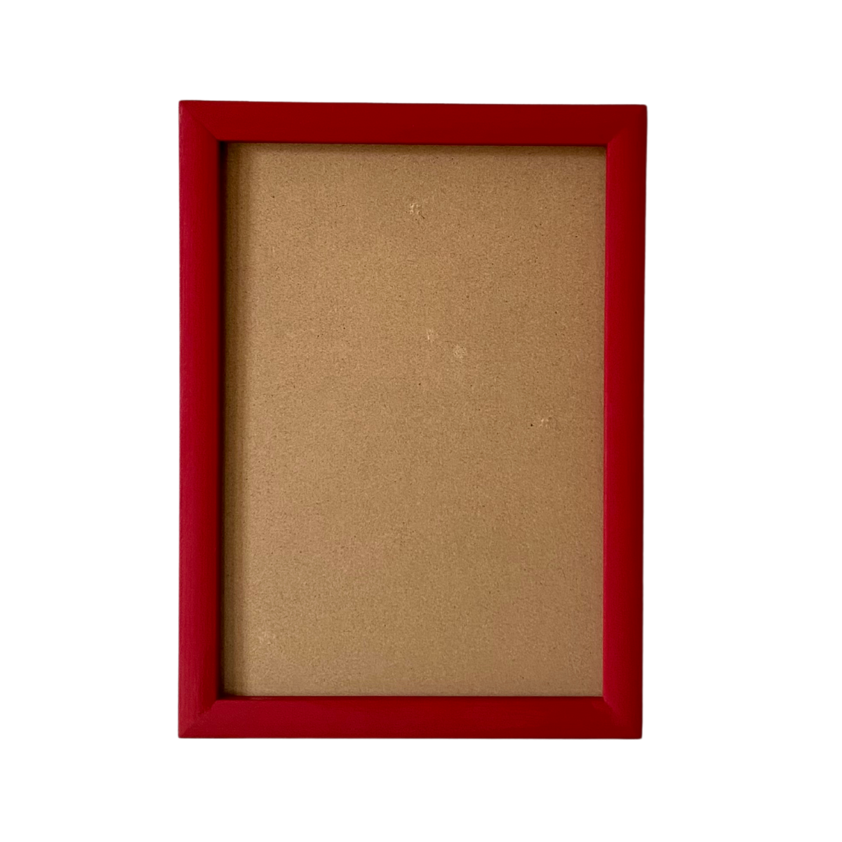 Painted Wood Picture Frame, Burgundy