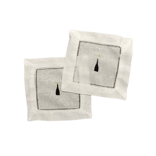 Poppin' Prosecco Bottle Cocktail Napkins