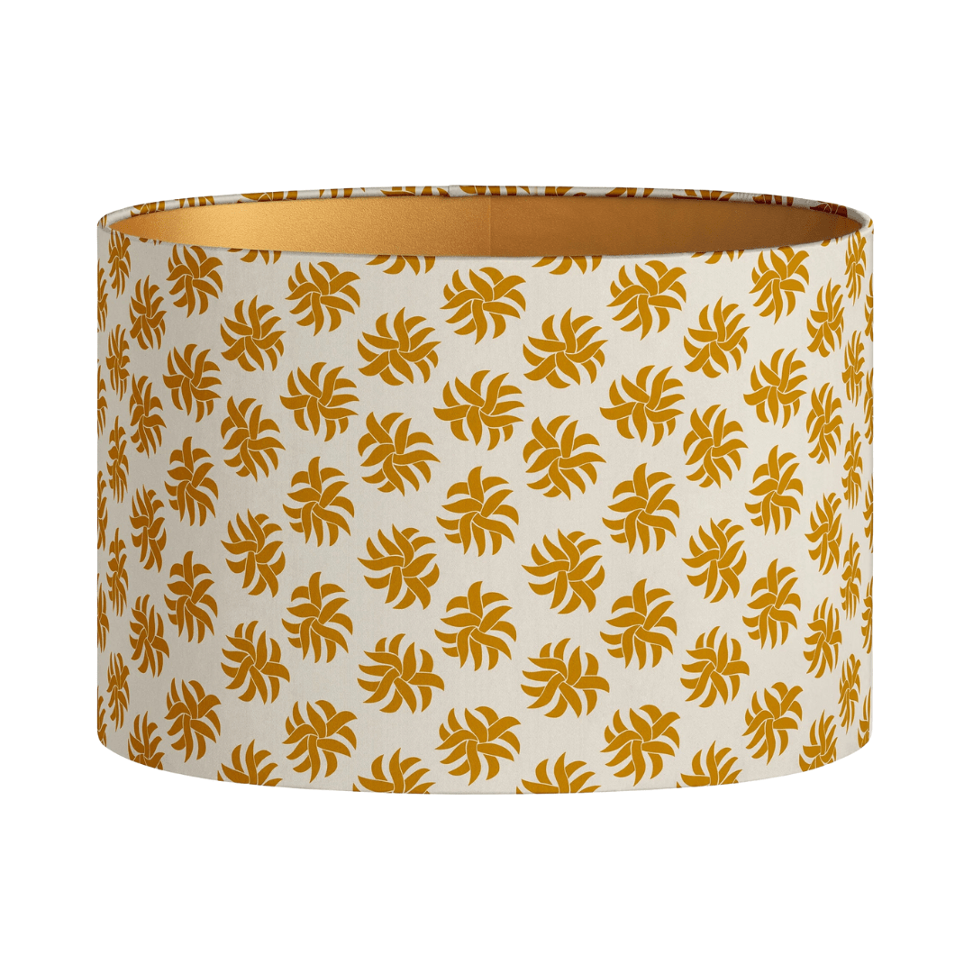Lampshade Reina Ecru Ochre