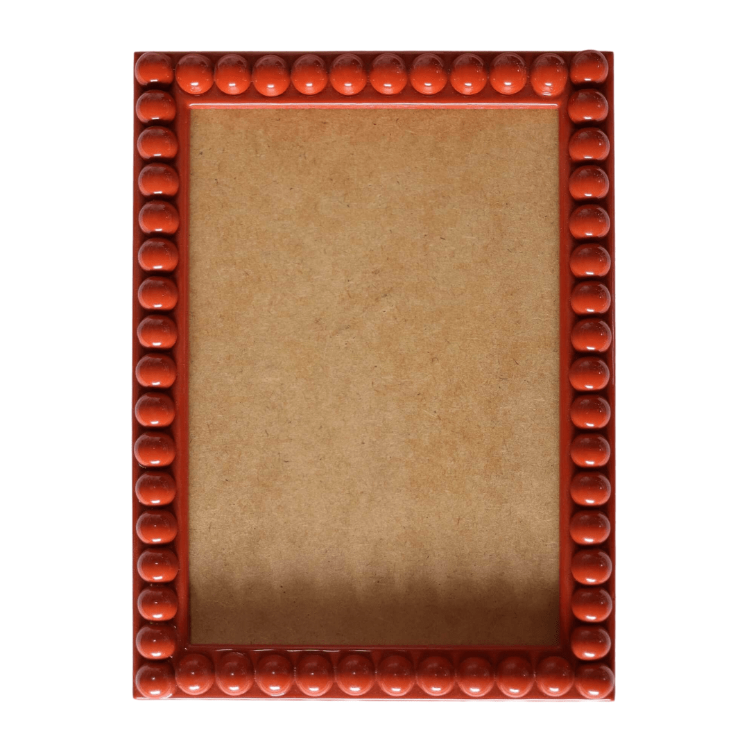 Lobster Orange Bobbin Frame