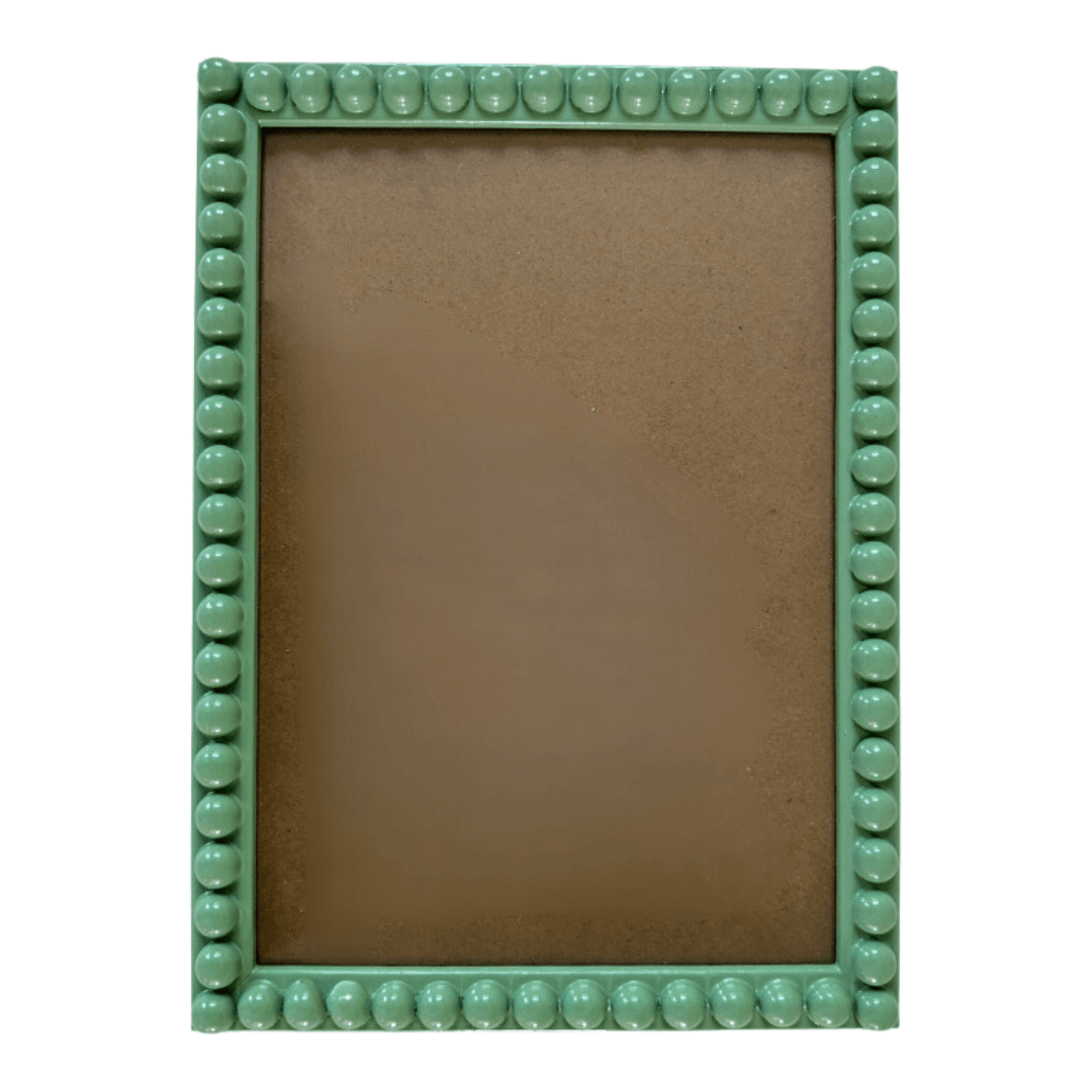 Spring Green Bobbin Picture Frame