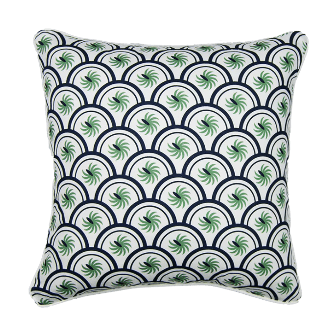 The Coco Cushion Black and Green