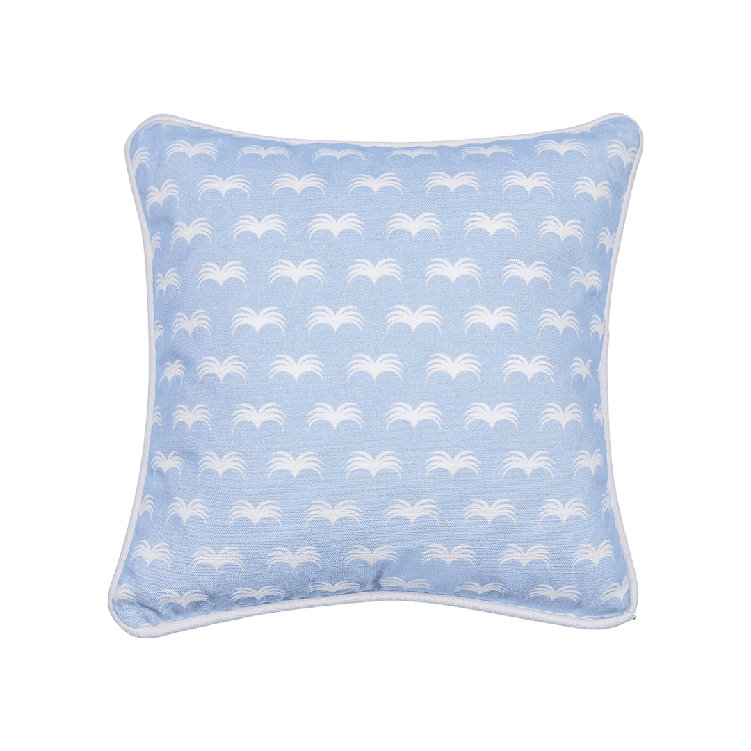 The Delray Cushion - Light Blue - Tiny Tots