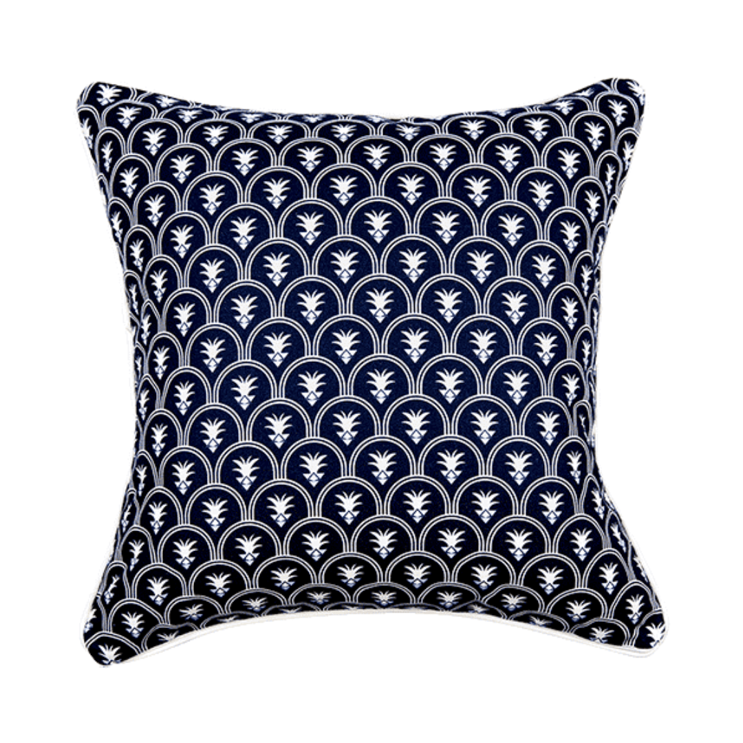 The Fontana Cushion - Dark Blue