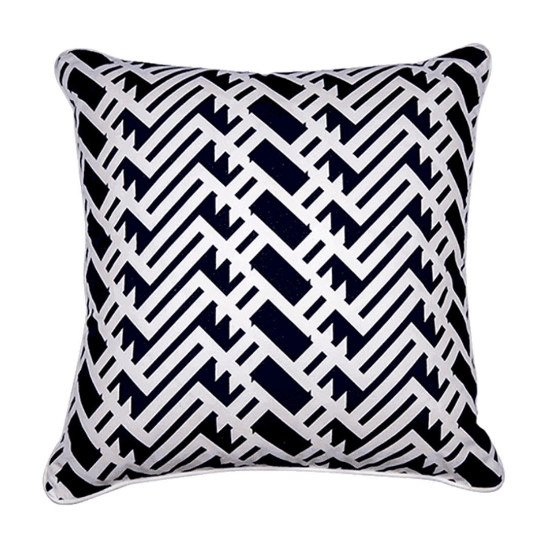 The Penn Cushion - Dark Blue