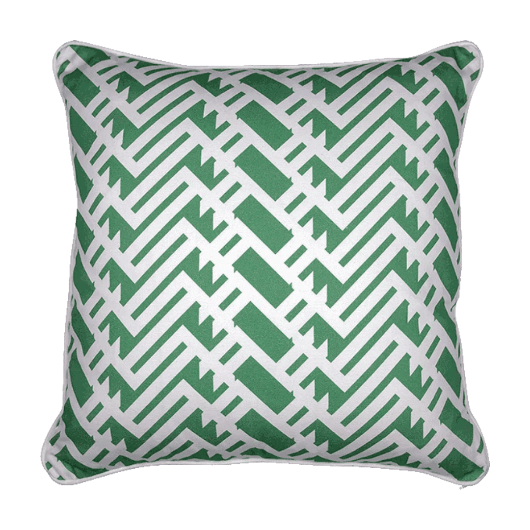 The Penn Cushion - Green