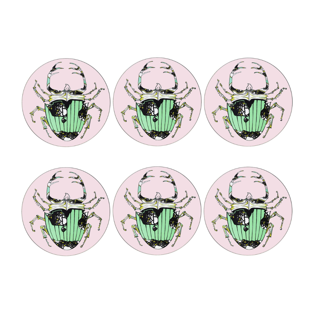 The Tiger Lily set of 6 Placemats