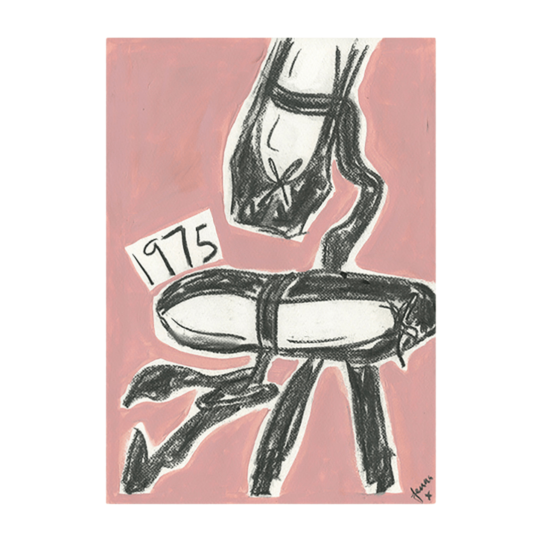 Ballet Slippers Print