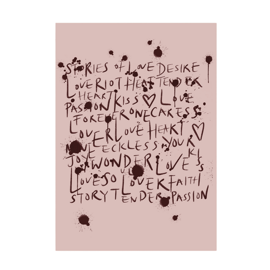Reckless Love Print