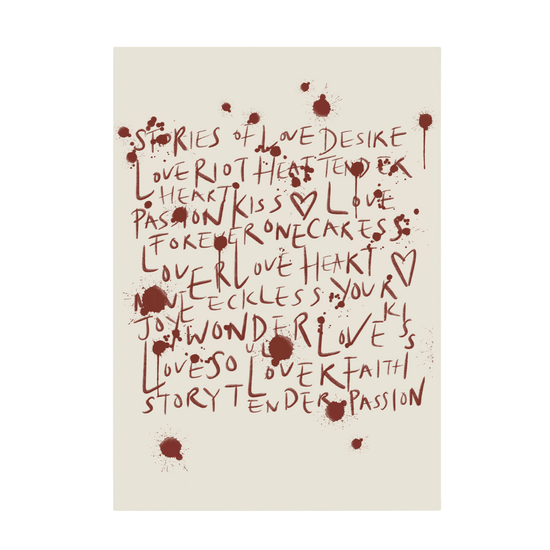 Reckless Love Print