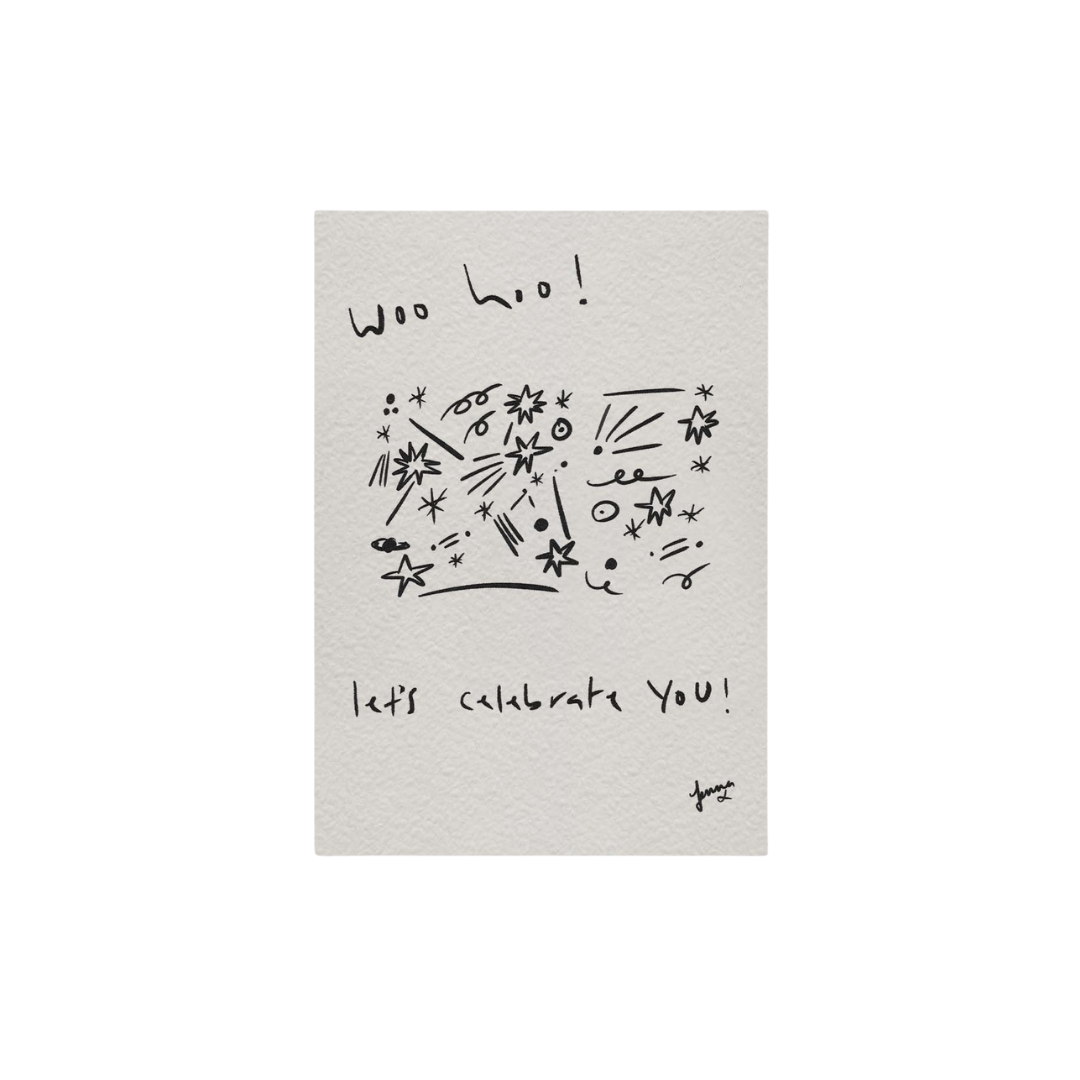 Woo Hoo Greeting Card