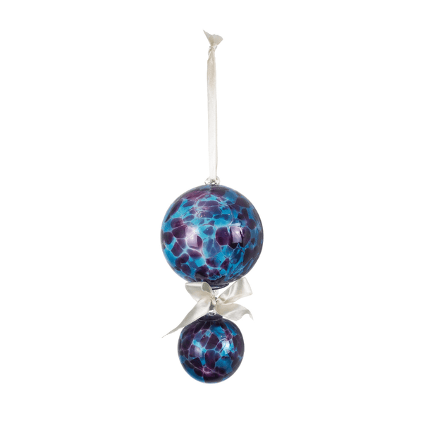 Tiered Antique Glass Bauble