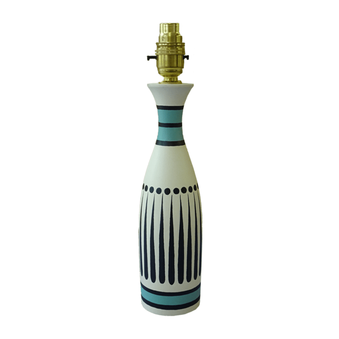 Paw Print Carafe Lamp - Blue