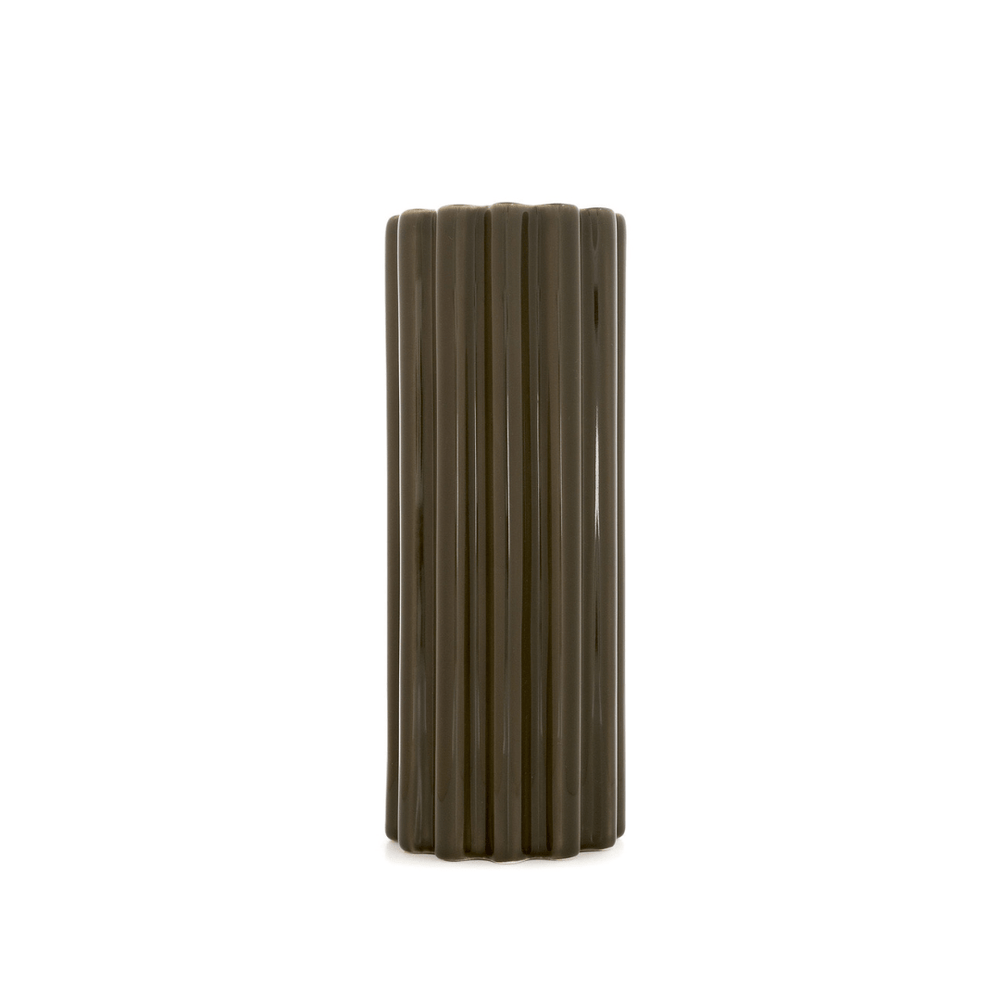 Ceramic Vase Churro Green