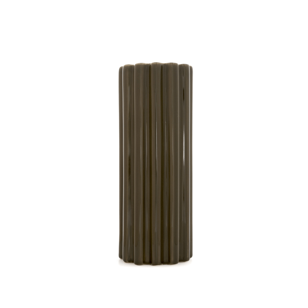 Ceramic Vase Churro Green
