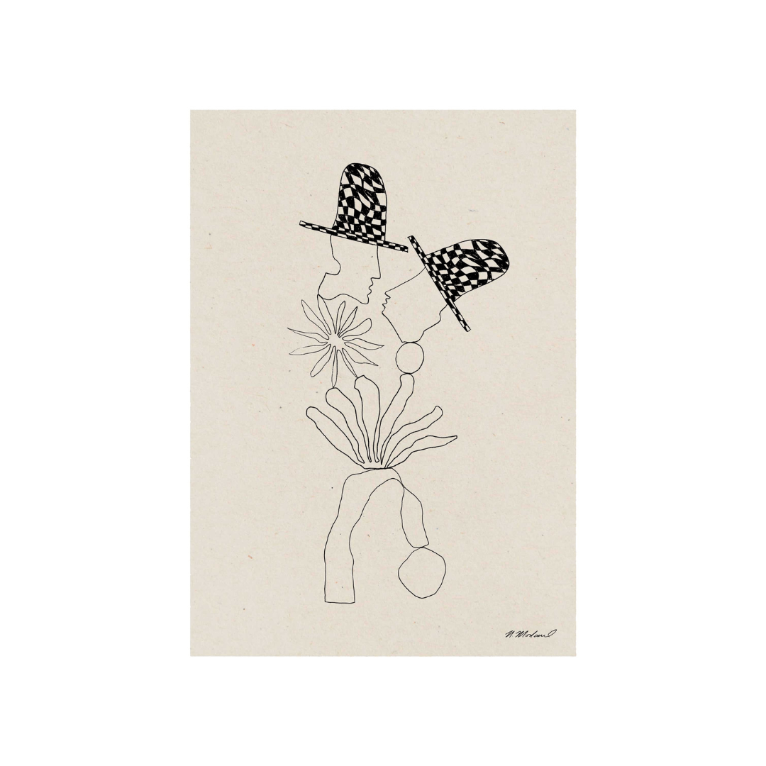 Love Your Hat' Print