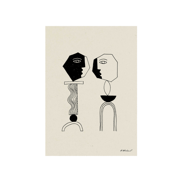 Is Your Head on the Right Way?' Print