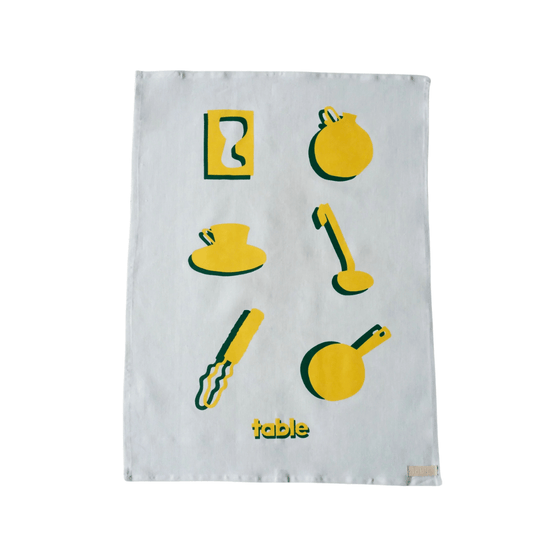 Yellow Market Dishcloth