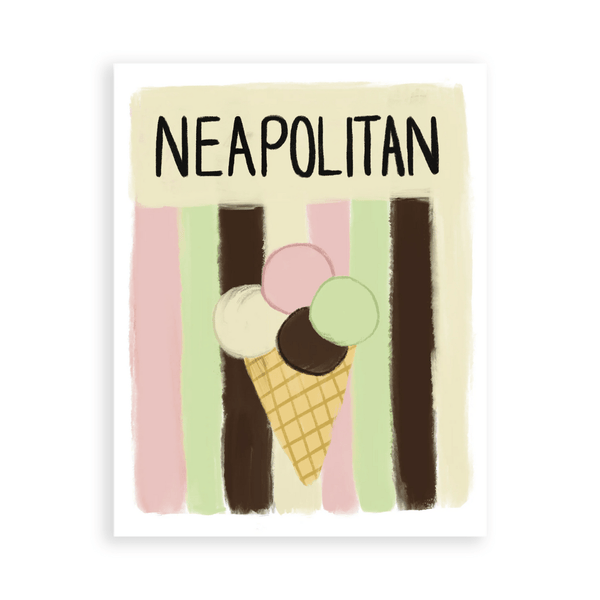 Neapolitan Art Print