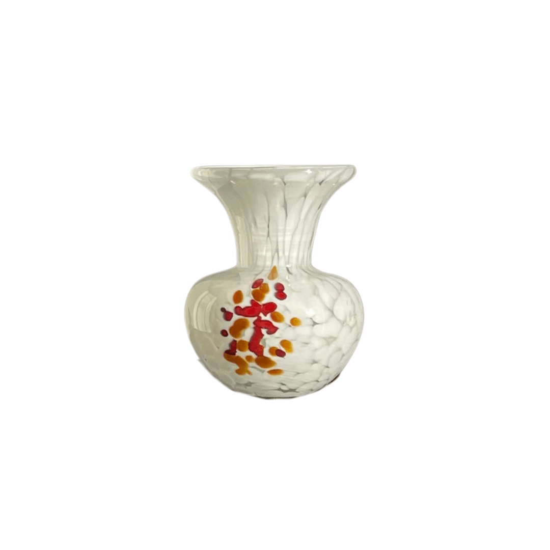 White Tortoisehell Vase