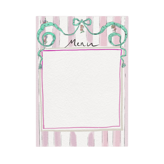Juliet Menu - Set of 10