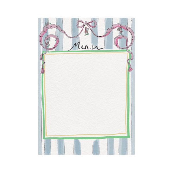 Romeo Menu - Set of 10