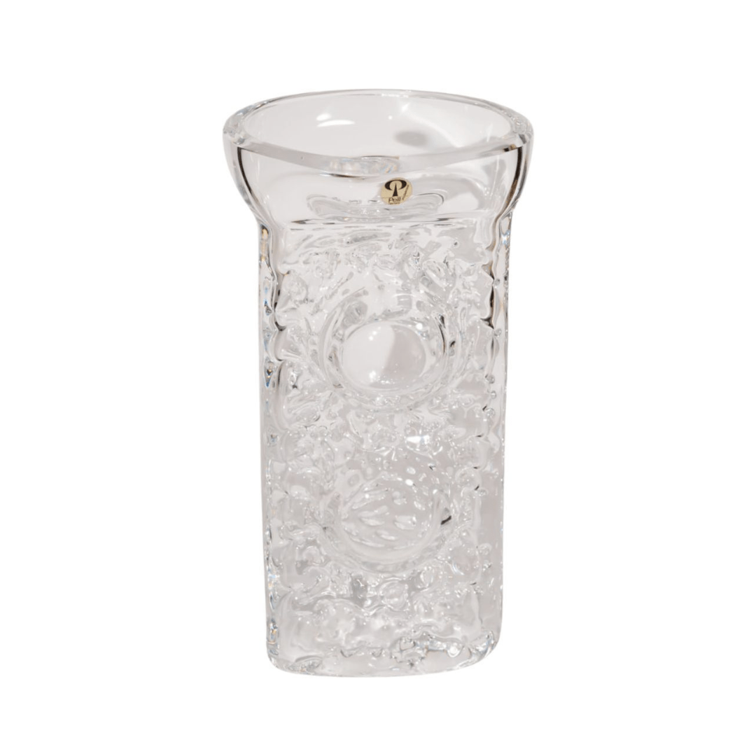 Rare Mid-century Crystal Vase by Peill & Putzler