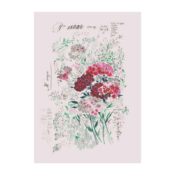 No.100 - Fleurs 1927 - Vintage Archive Poster Prints