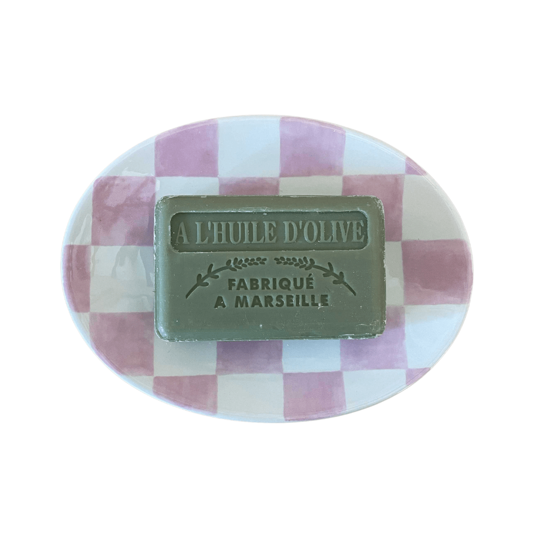 Checkmate Soap Dish, Pink