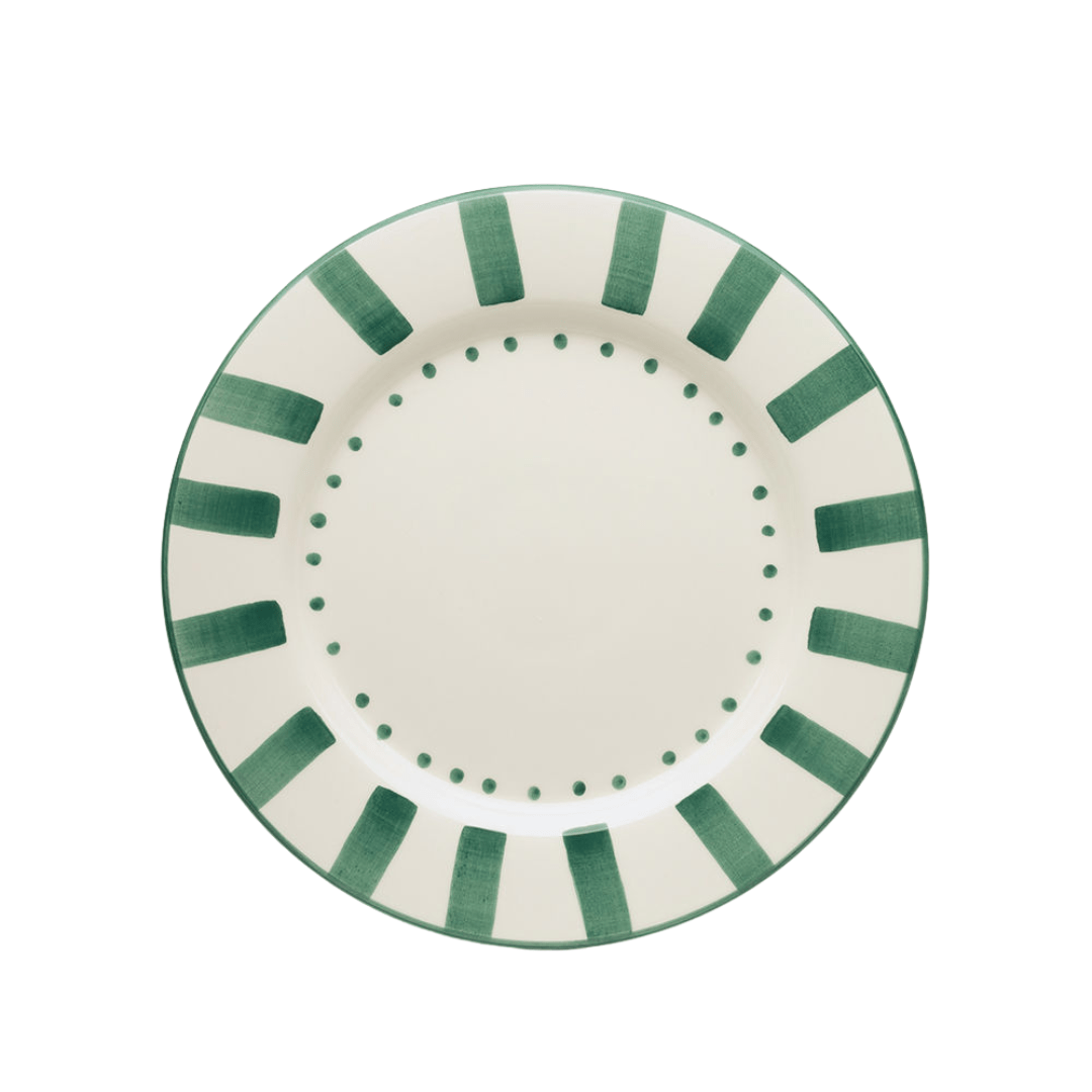 Circus Dinner Plate Green