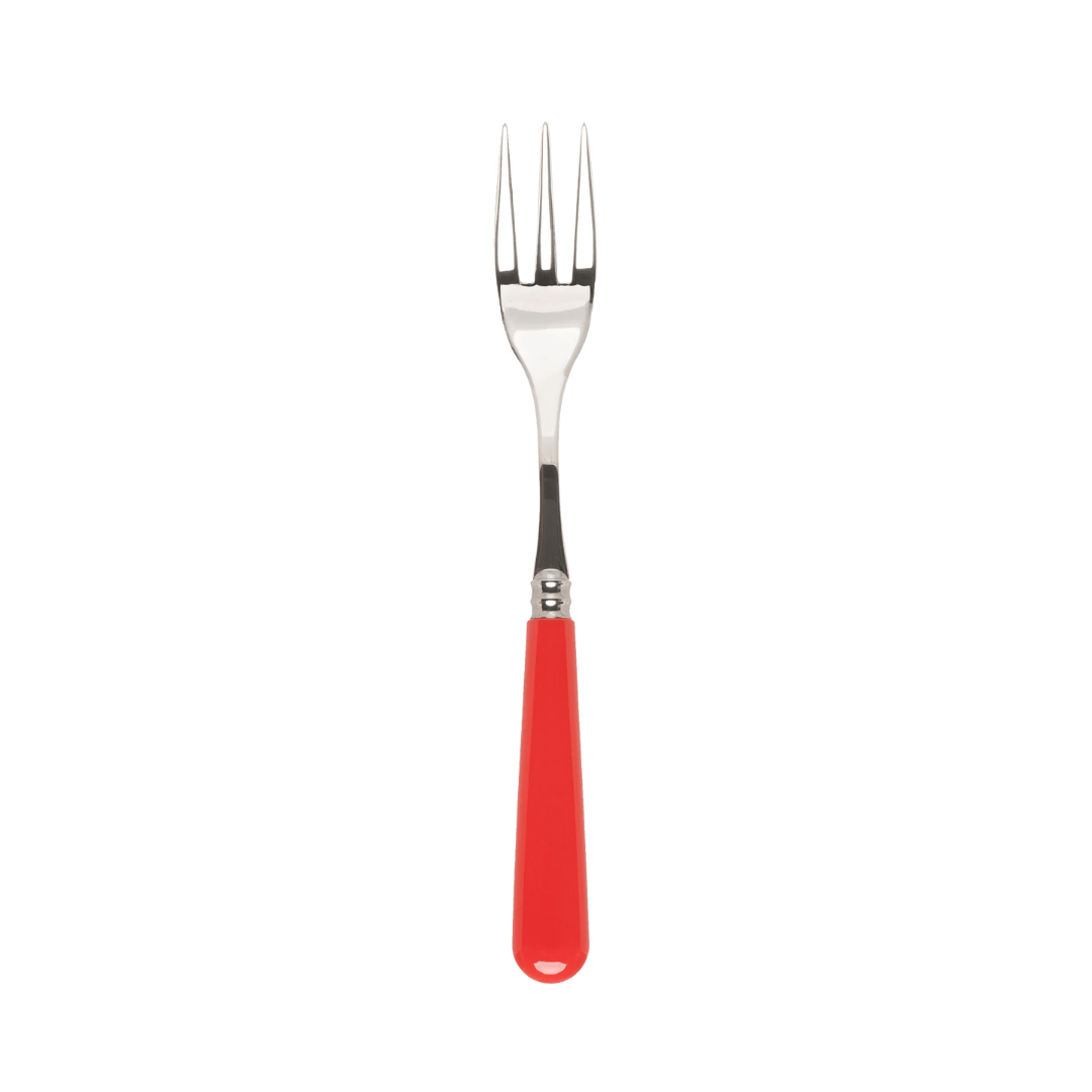 Classic Red Serving Fork