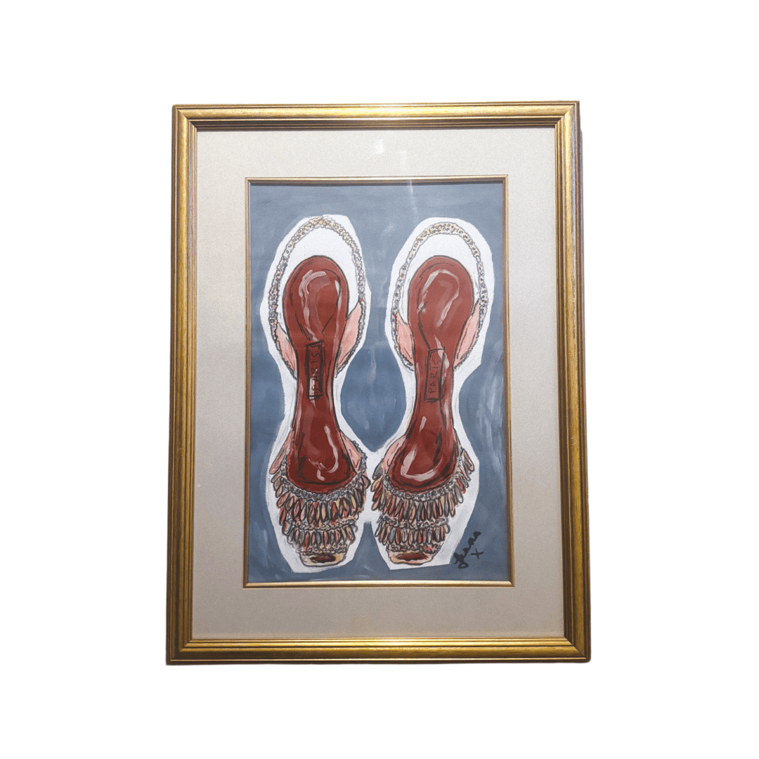 To Be A Showgirl Painting