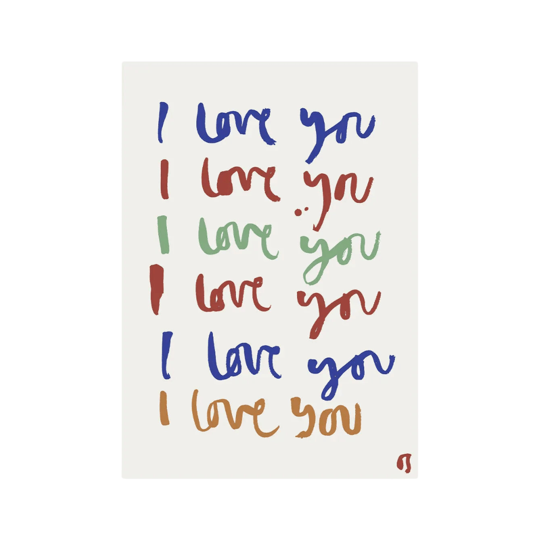 Love in Colour Print