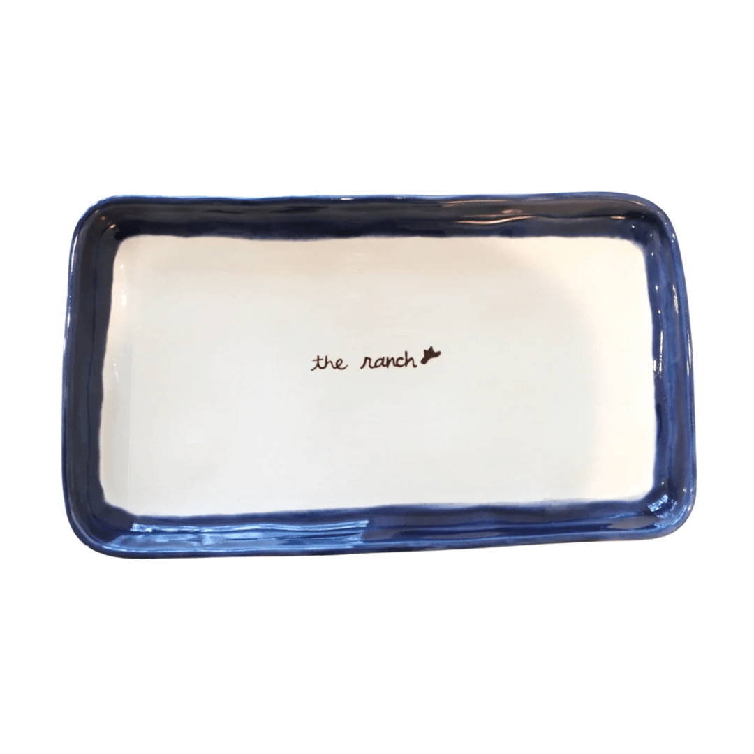 “the ranch” Thumb Print Tray