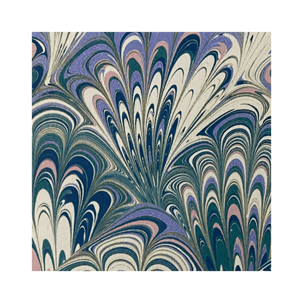 Marbled Wallpaper - 'Serpentine'  Col: Spring - Non-Woven