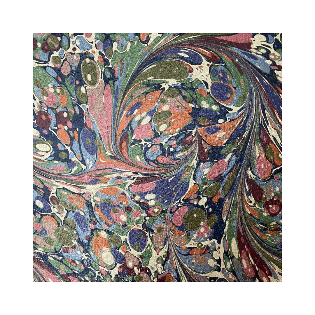 Marbled Wallpaper - 'Dusk' Col: 'Tourmaline'- Mica Coated Non-Woven