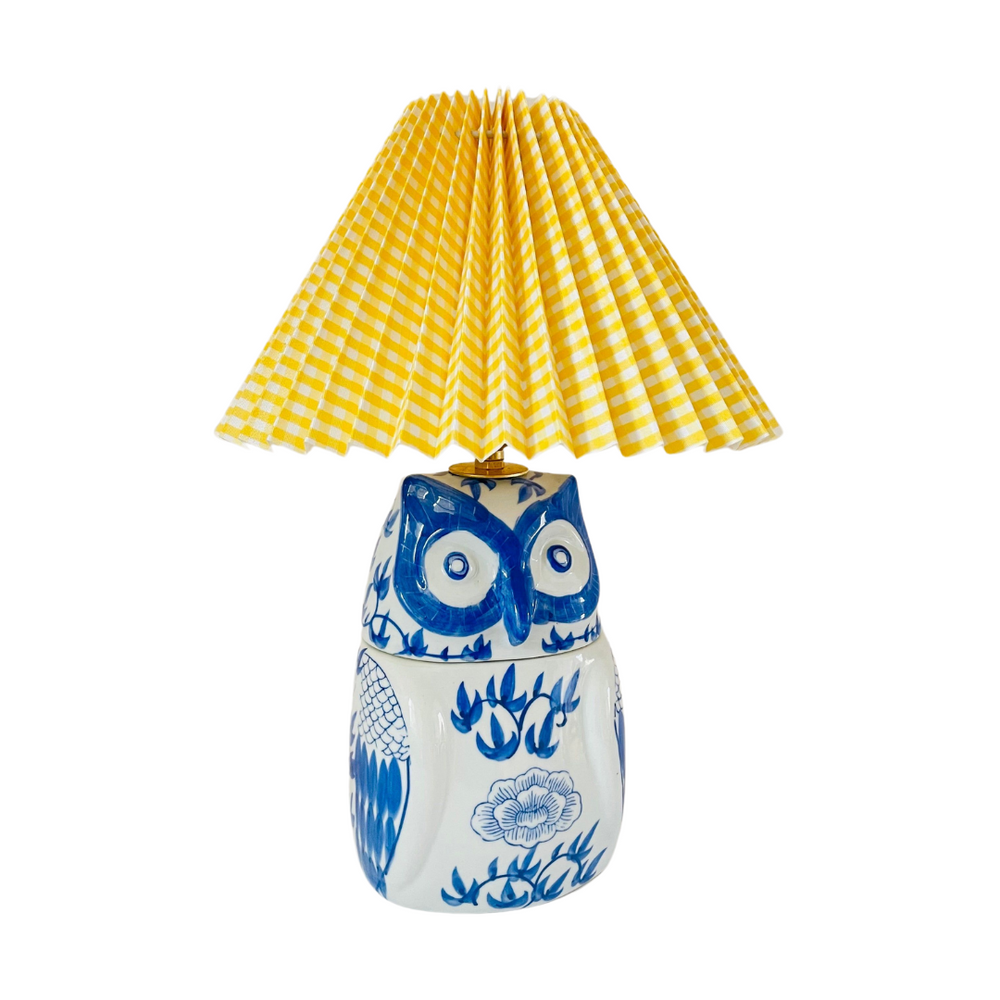 Antique Owl Lamp