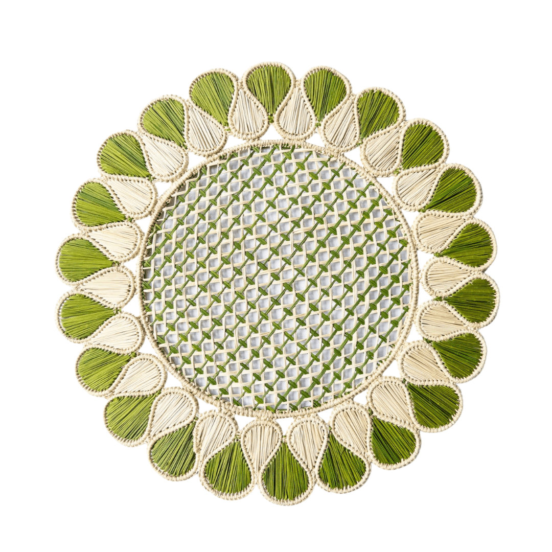 Lupita Placemat - Green