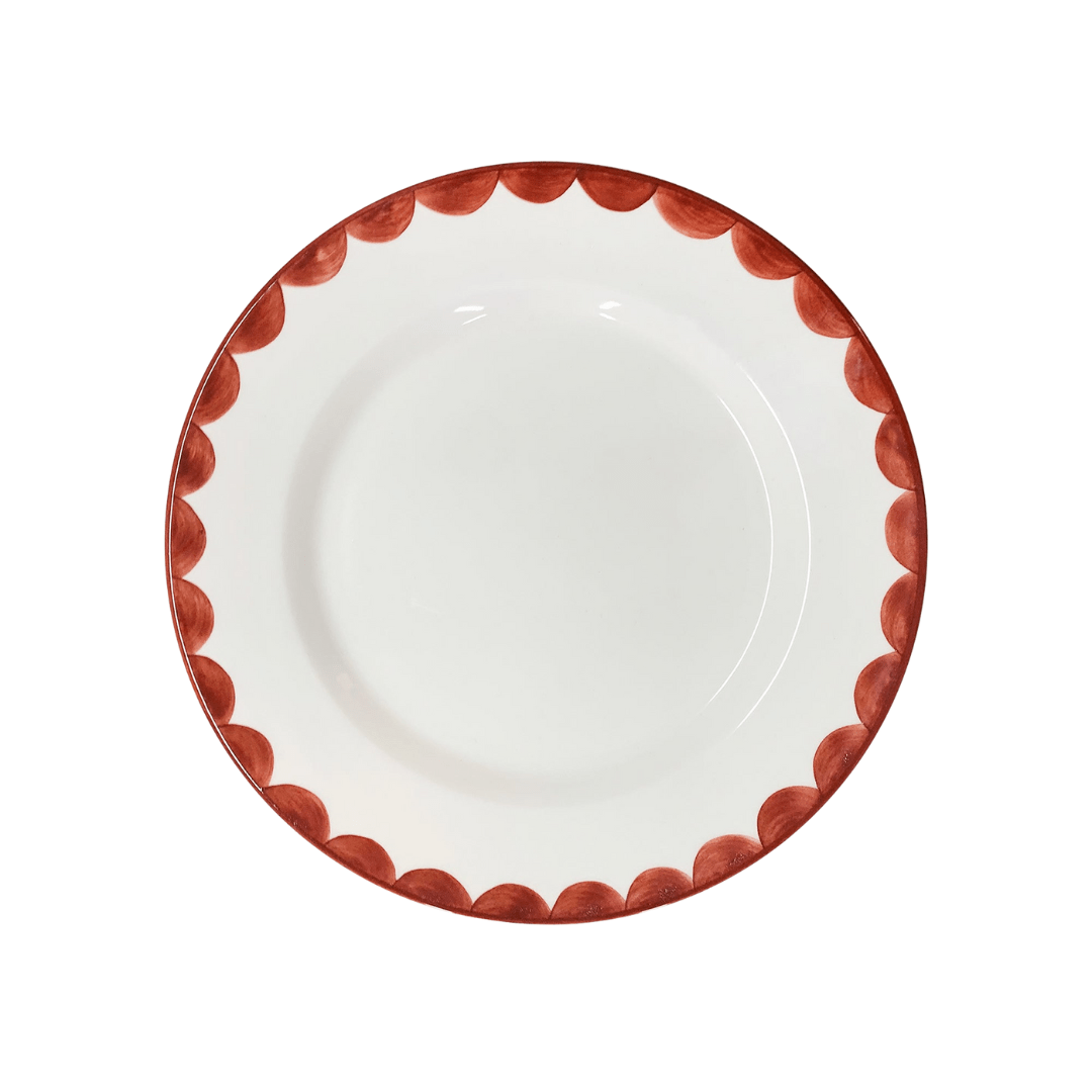 Side Plate -  Cascos - Rust Red