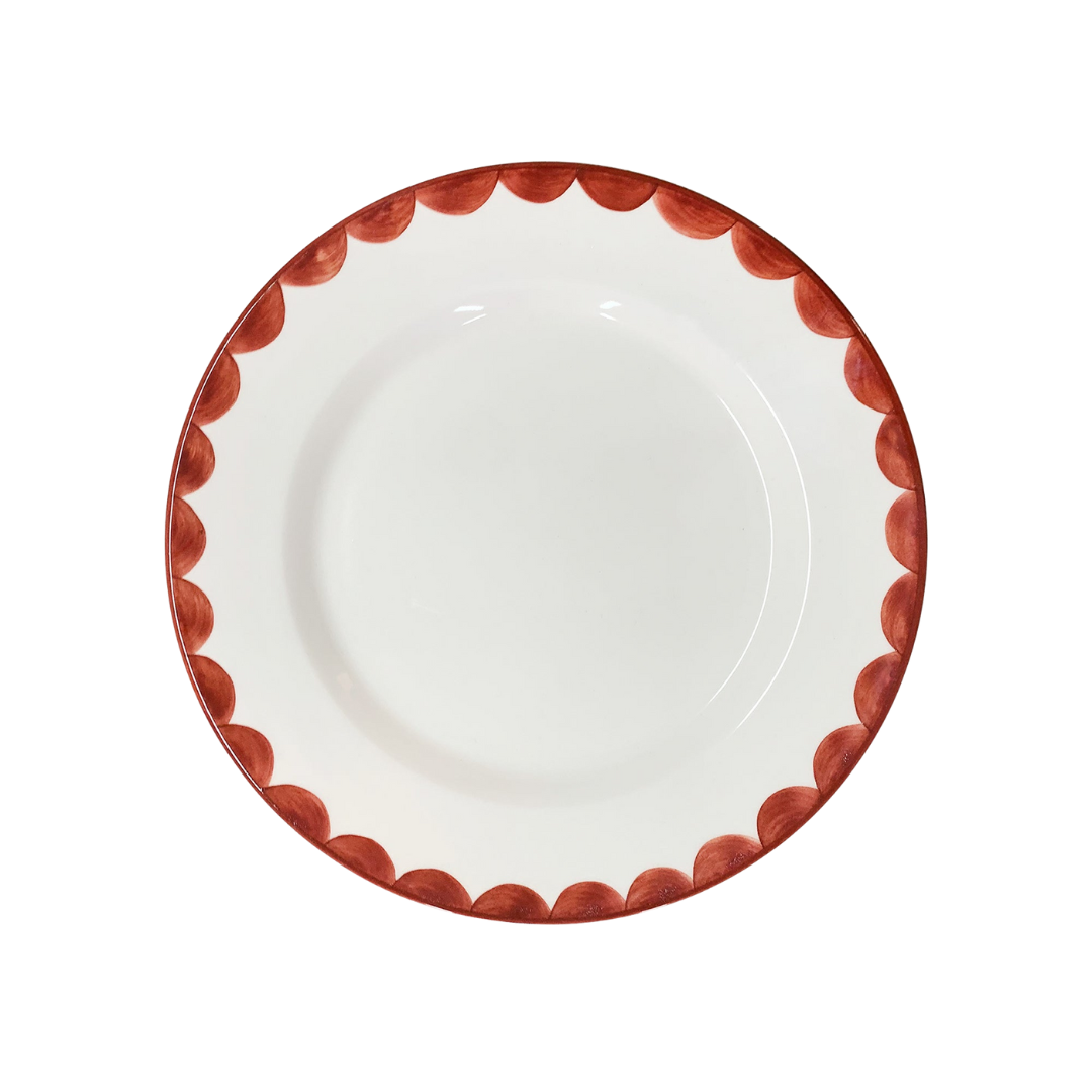 Side Plate -  Cascos - Rust Red