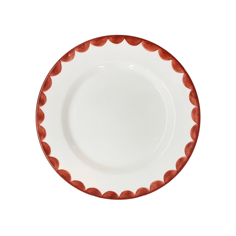 Side Plate -  Cascos - Rust Red