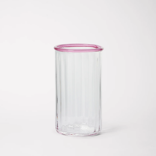 Peter Glass Pink Large - Set of Four