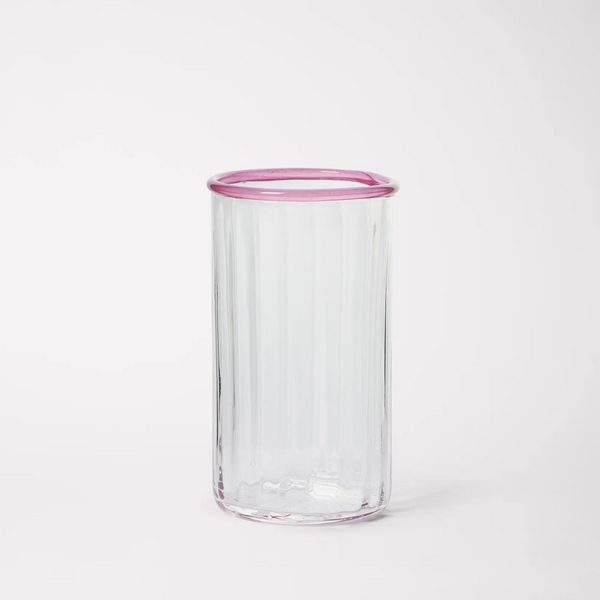 Peter Glass Pink Large - Set of Four