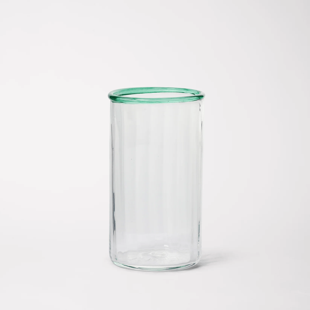 Peter Glass Green Large - Set of Four