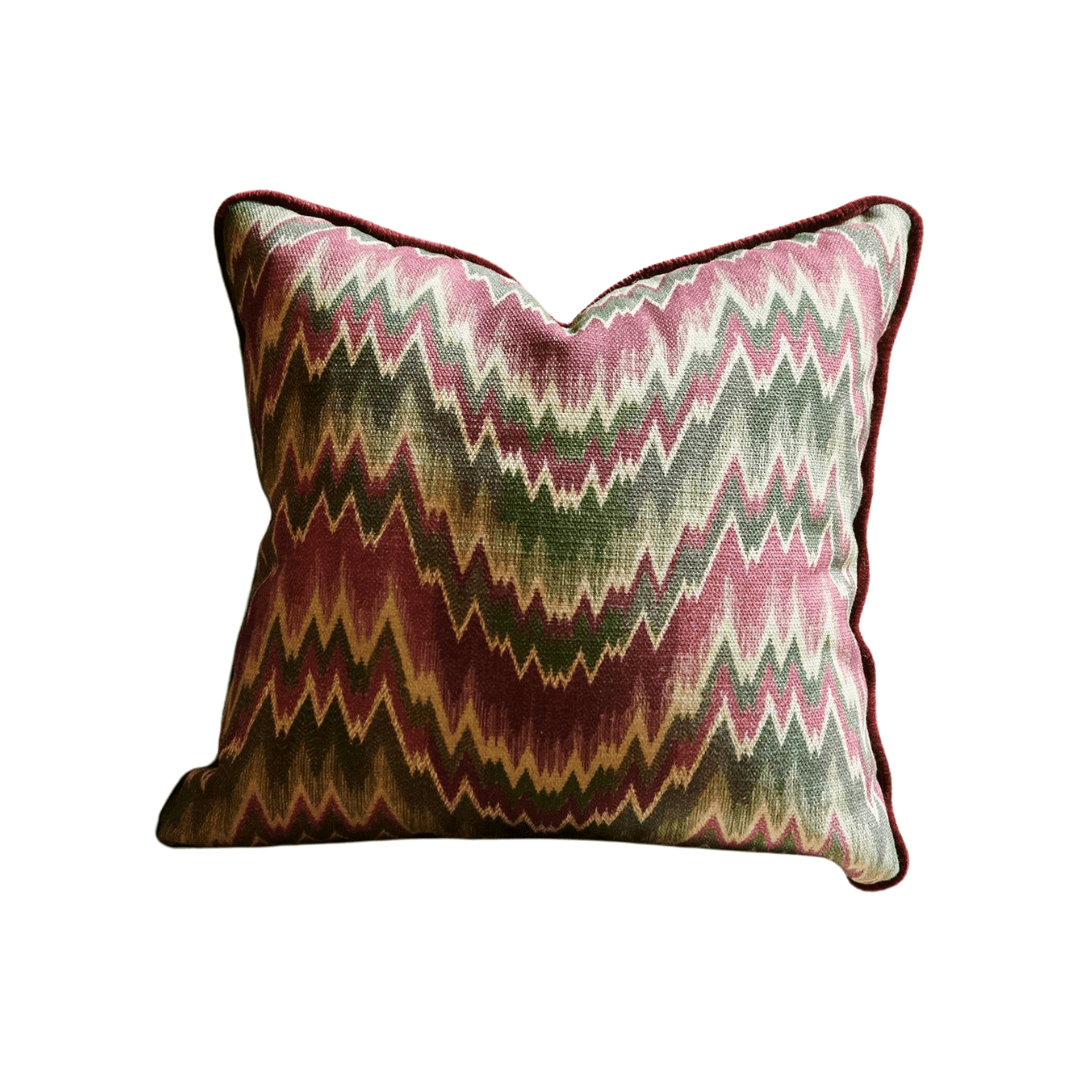 Pillow Herringbone Purple