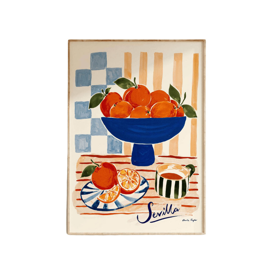 'Seville Breakfast' Print