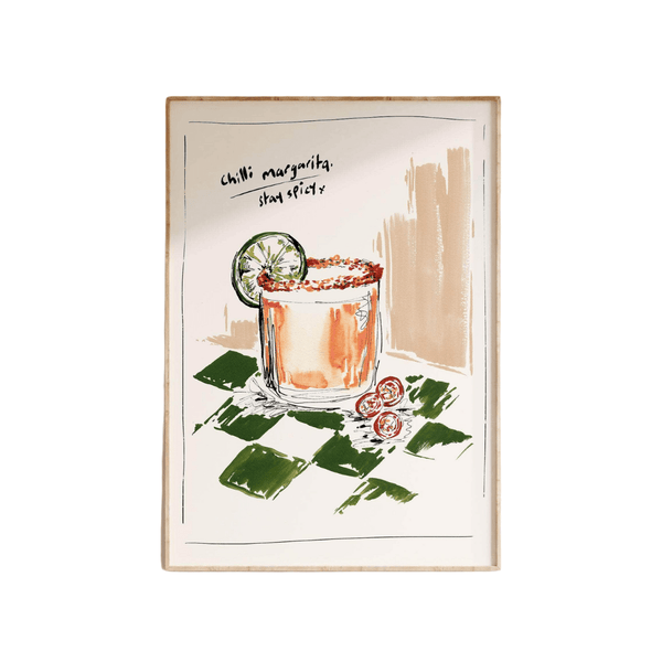 Chilli Margarita' Print