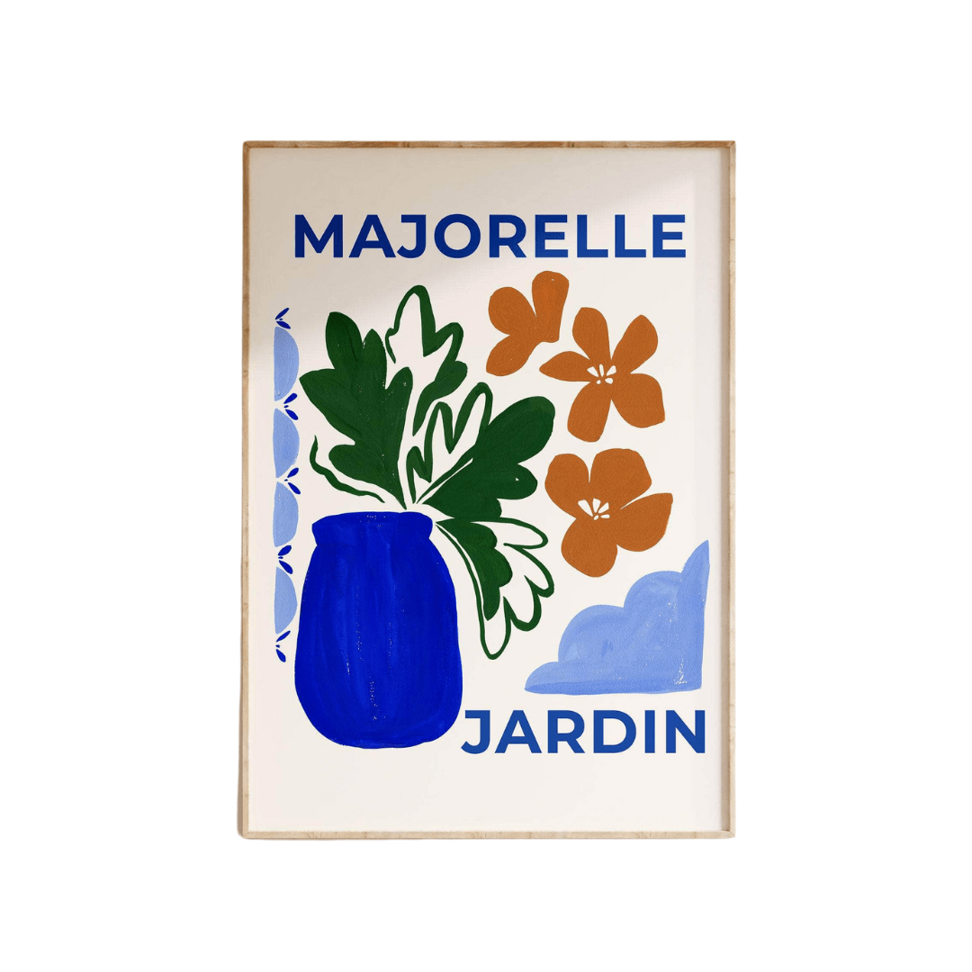Majorelle Jardin' Print